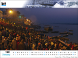 Calendar 2011 Varanasi India : bitinfotech Calendar 2011