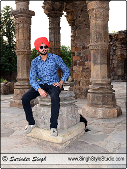 Sikh Male Model Karandeep Singh