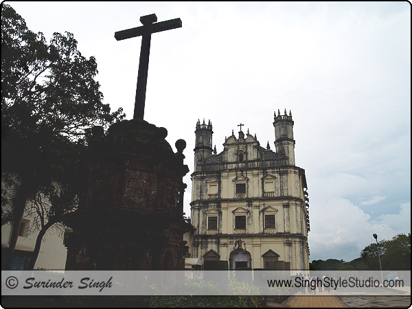 Christianity Religious Photography, Church of St. Francis of Assisi, Velha Goa, India.